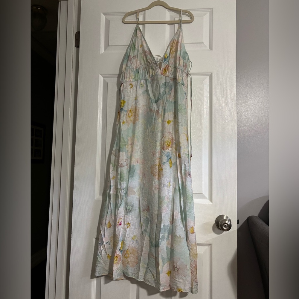 H&M floral maxi dress